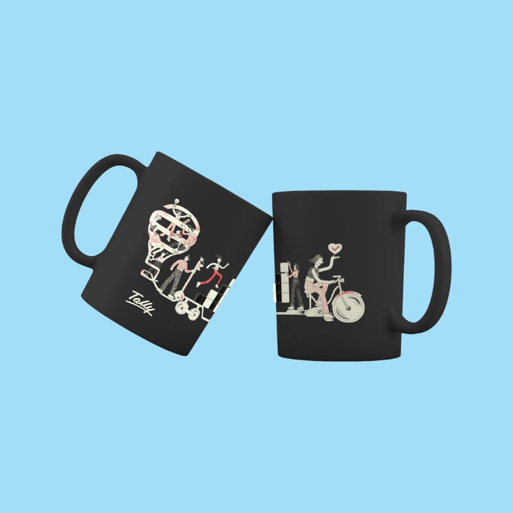 Idea Sublimation Mug Black